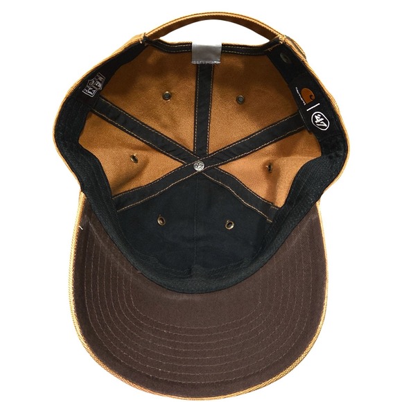 Cleveland‎ Browns Carhartt x '47 Hitch Adjustable Strapback Hat NFL Men's Cap - Picture 6 of 8